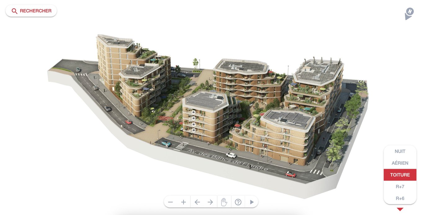 Plan du quartier